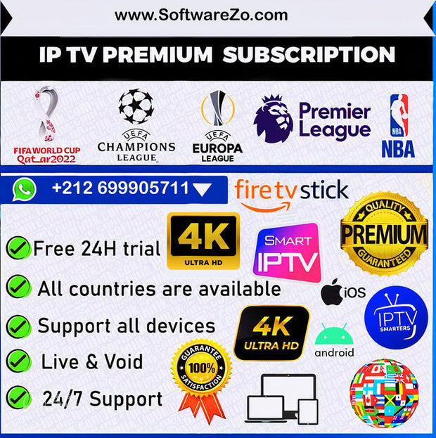 IPTV Premium Subѕсriрtiоn Worldwide Chаnnеlѕ - Stable & Never freeze